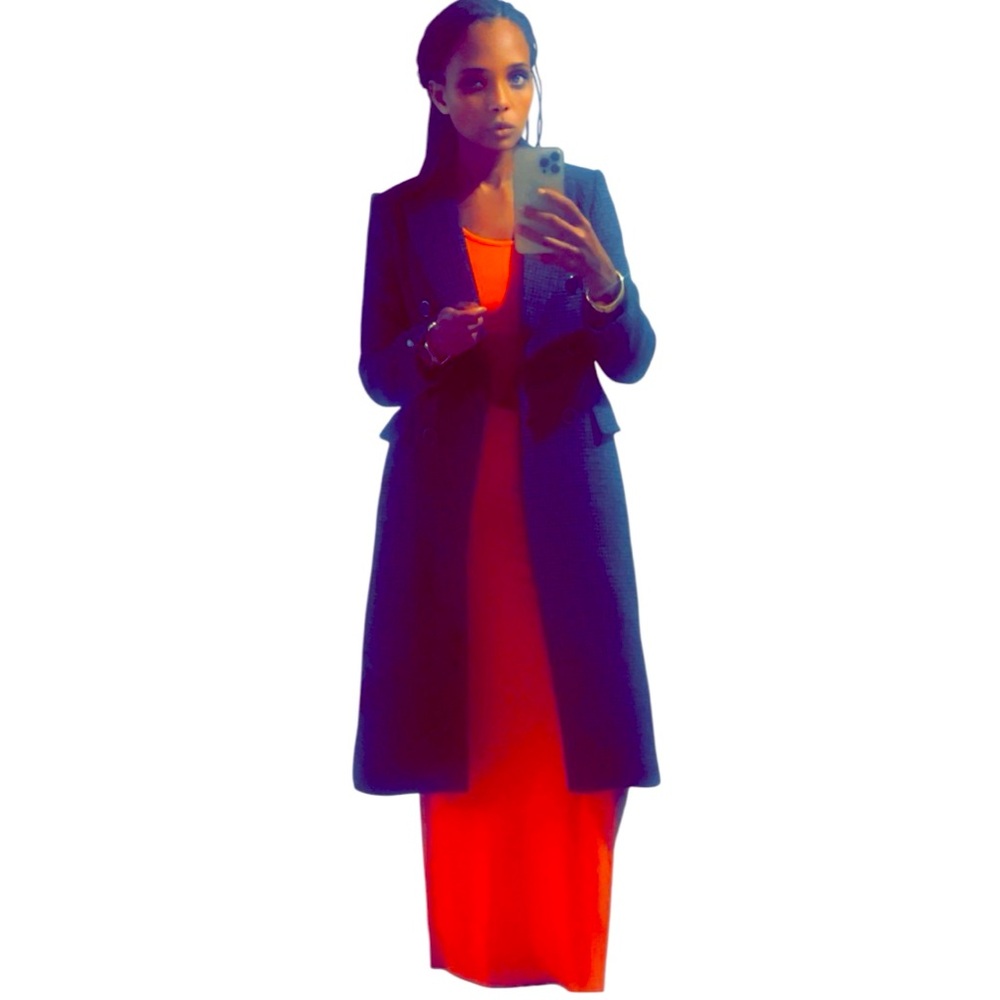 Wool Double-Breasted Coat